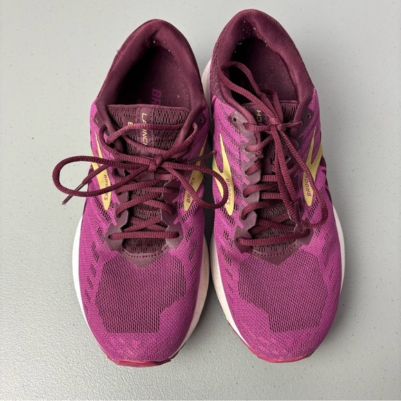 Brooks Launch 6 Women's Running Athletic Shoes Size 9 Fuschia Purple/Pink - Picture 3 of 10